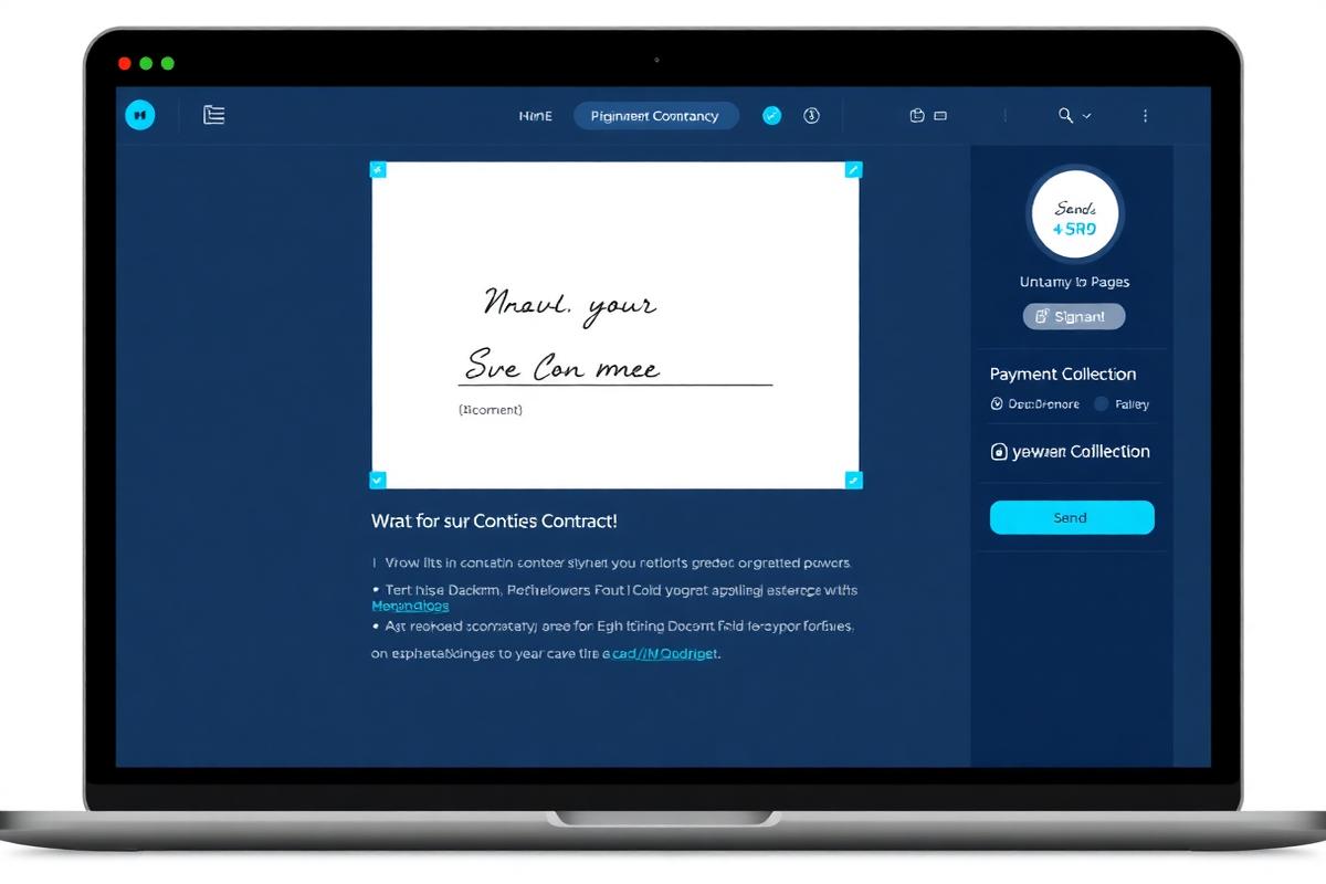 SignFlow product interface